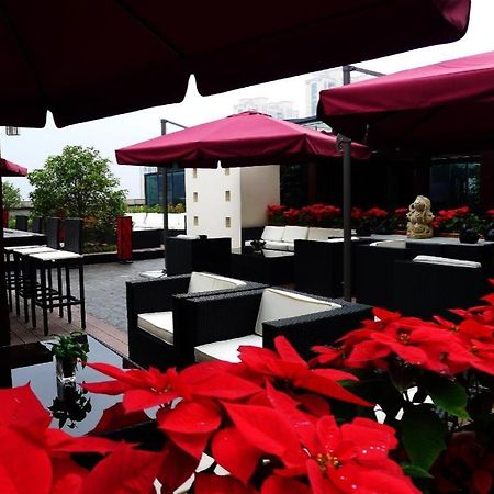 Ssaw Boutique Hotel Hangzhou Xiaoshan City Center Luaran gambar