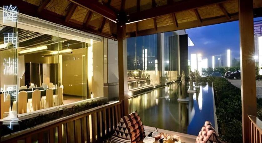 Ssaw Boutique Hotel Hangzhou Xiaoshan City Center Luaran gambar