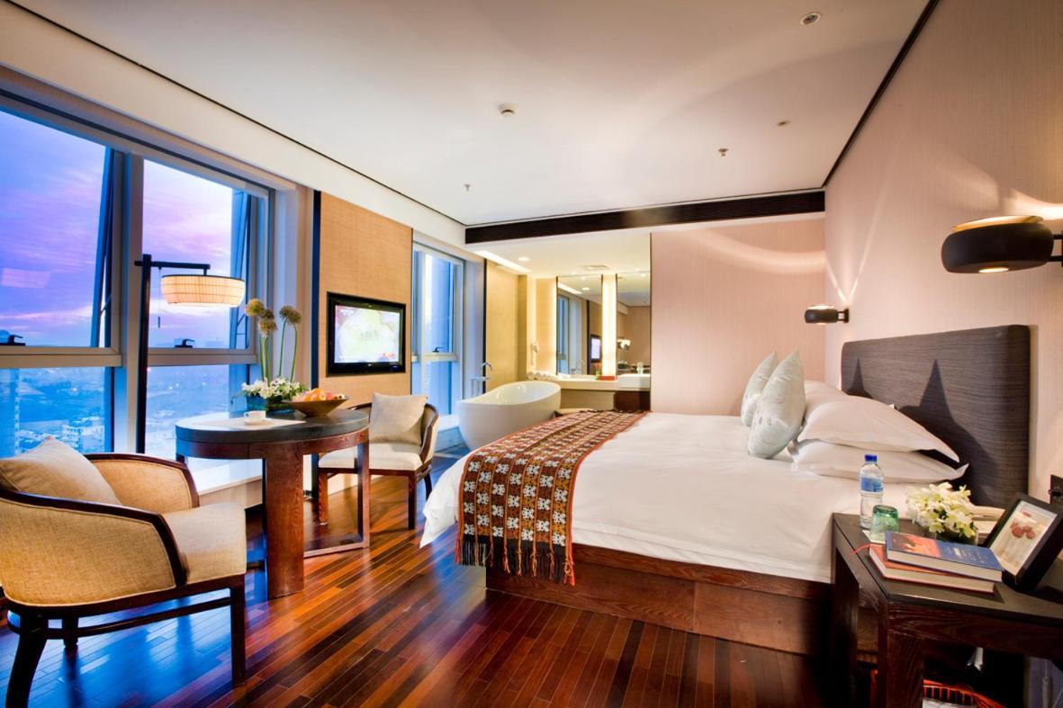 Ssaw Boutique Hotel Hangzhou Xiaoshan City Center Luaran gambar